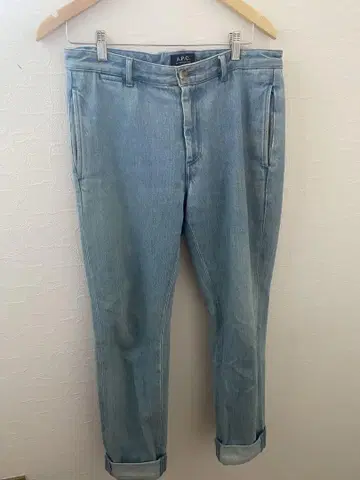 A.P.C. 스트레이트 팬츠/S/데님/IDG/24165-1-64012