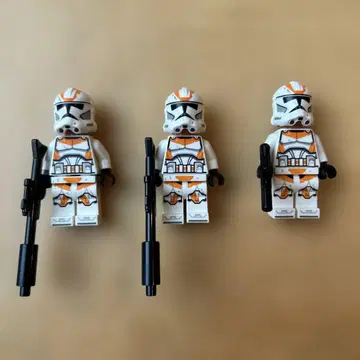 LEGO 스타 워즈 클론 트루퍼 3체