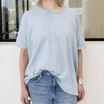 GOOD GRIEF/굿그리프 Relaxed Tee 블루