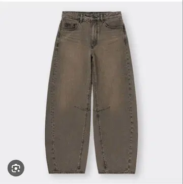 메루카리 내 유일한 사이즈! GU 배럴 레그 청바지 XXL