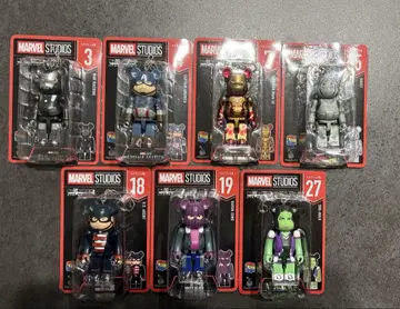MARVEL 베어브릭 7체 세트