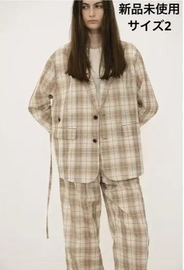 클라네 2WAY SHEER JACKET
