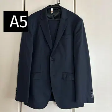 [ 가격 인하 ] 네이비 싱글 브레스 비즈니스 정장