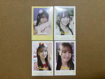 이코라부 타키와키 쇼코 미니 사진 레어 4장 세트