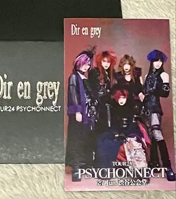 DIR EN GREY PSYCHONNECT 당일 한정판 스티커