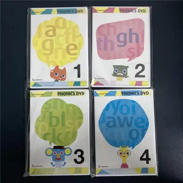 월드와이드 키즈 포닉스 DVD 전권 1~4