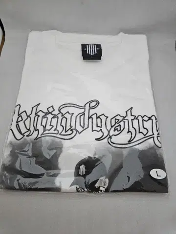 하기와라 쿄헤이 KHI POPUP 한정판 T셔츠 화이트 L 사이즈 & 씰