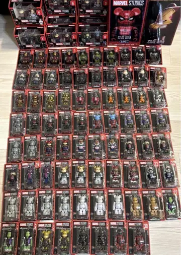 MARVEL Happy 복권 [ BE@RBRICK ] 낱개 판매 가능