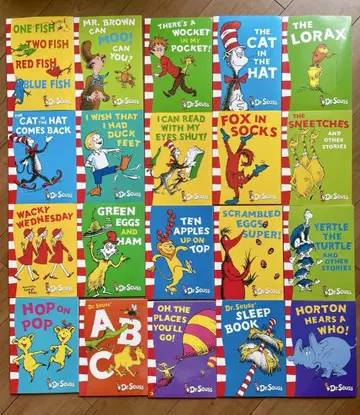새상품 Dr.Seuss 닥터 수스 20권 영어 그림책 외국도서 음성 포함