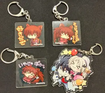 리틀 버스터즈! 나츠메 형제 아크릴 키링 나츠메 린 나츠메 쿄스케