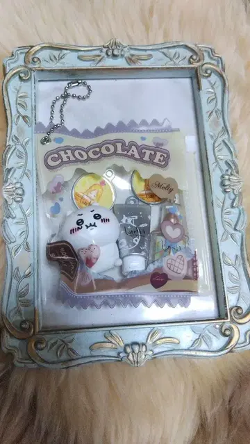 치이카와 (먼작귀) 화이트 초콜릿 키링