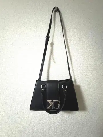 x-girl 숄더백 핸드백 2WAY 블랙 컬러