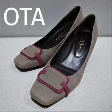 슈 갤러리 오타 스웨이드 펌프스 가을 size 36 그레이 힐