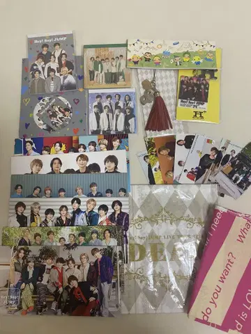 Hey!Say!JUMP 굿즈 정리 세트