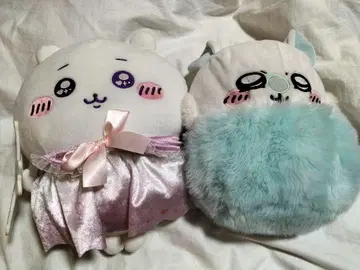 치이카와 & 모몬가 봉제 인형 세트