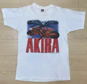 레어 아키라 T셔츠 프룻 오브 더 룸 M 사이즈 화이트 akira