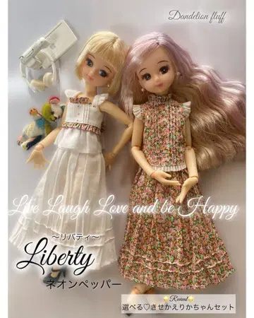 리카짱 의류 옷 갈아입기 세트 22cm 인형 의류