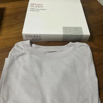 BRAN SLEEP 리커버리 의류 T셔츠 M 반팔 그레이