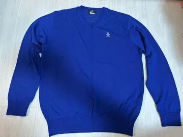 [ 2벌 세트 ] Munsingwear 먼싱웨어 파랑, 블랙 니트