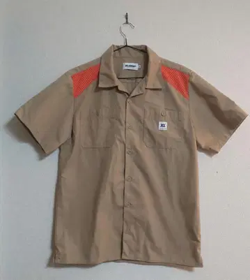 XLARGE 베이지 반팔 셔츠 XL