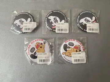 super beaver 토모노카이 캔뱃지 세트