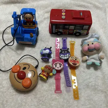호빵맨 버스 무선 조종 라이트 블레스 세균맨 세트