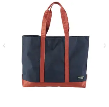 새상품 L.L.Bean 코듀라 나일론 토트 라지 네이비