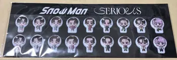 SnowMan SERIOUS 특전 스노푸쿠 씰