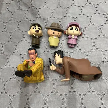 짱구는 못말려 명탐정 짱구! 피규어 캡슐 토이 전 종류 컴프