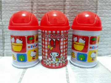 My Melody & Hello Kitty 쓰레기통 캔 3개 세트