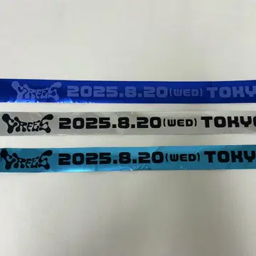 CR 페스티벌 은색 테이프 3개 세트