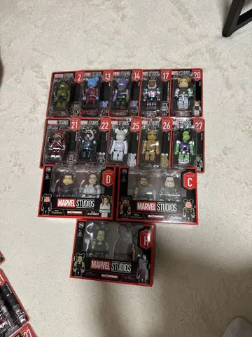 MARVEL STUDIOS 피규어 베어브릭