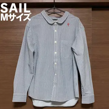 [새상품] SAIL 스트라이프 셔츠 L사이즈