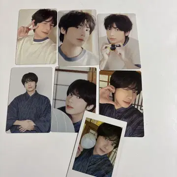 txt 태현 포토 카드 인스턴트 포토 카드 세트