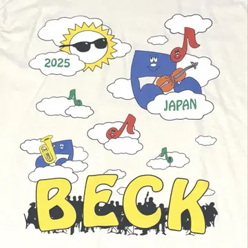 BECK 라이브 셔츠 L 사이즈