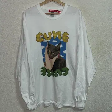 CUNE 큔 고양이 잡기 롱 T XL