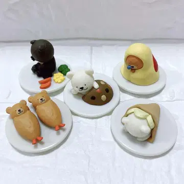 오야스미 레스토랑 마스코트 컴프 세트