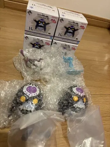 제일복권 죠죠의 기묘한 모험 H상 데스크탑 마스코트 4점