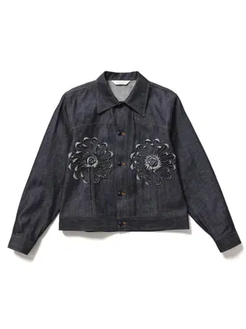 Sasquatchfabrix. 'FLOWER DENIM JACKET'