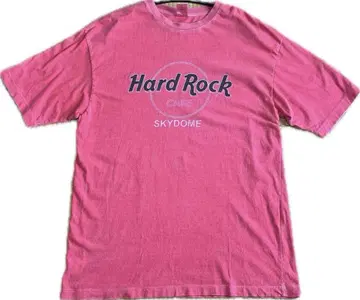 Hard Rock CAFE 티셔츠 SKYDOME 핑크 계열 진품 레어