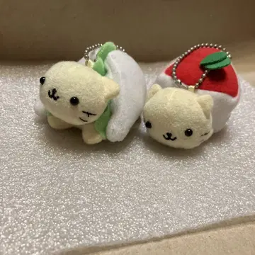냥코 레스토랑 볼체인 마스코트 2개