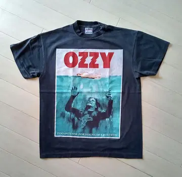 OZZY OSBOURNE 오지 오스본 jaws 패러디 티셔츠