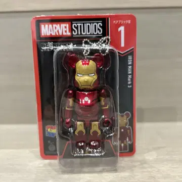 MARVEL 베어브릭 아이언맨 마크 3 happy 복권