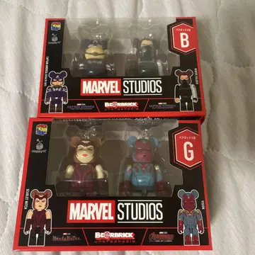 MARVEL STUDIOS BE@RBRICK 피규어 세트