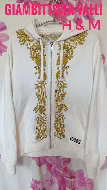 GIAMBITTISTA VALLI H&M 콜라보 후드티 올 패턴 M