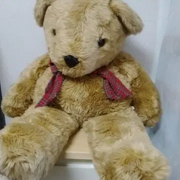 어린 왕자 특대형 곰 봉제 인형 레트로