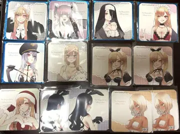 그 비스크 돌은 사랑을 한다 코스터 13개 세트 비스크돌 반점