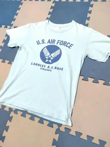 US.AIR FORCE 군용 USA제 빈티지 티셔츠