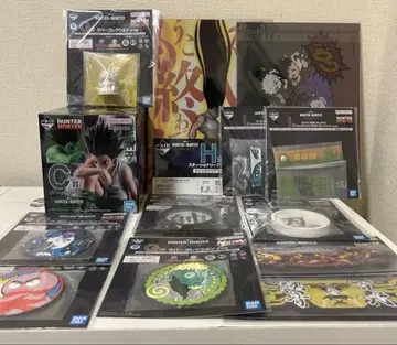 HUNTER x HUNTER 제일복권 곤 피규어 세트
