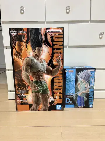 HUNTER x HUNTER 제일복권 D상 + 라스트 원상 2종 세트